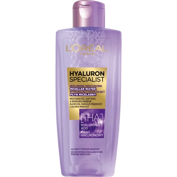 L`Oreal Paris Hyauloron Specialist płyn micelarny do twarzy, 200 ml