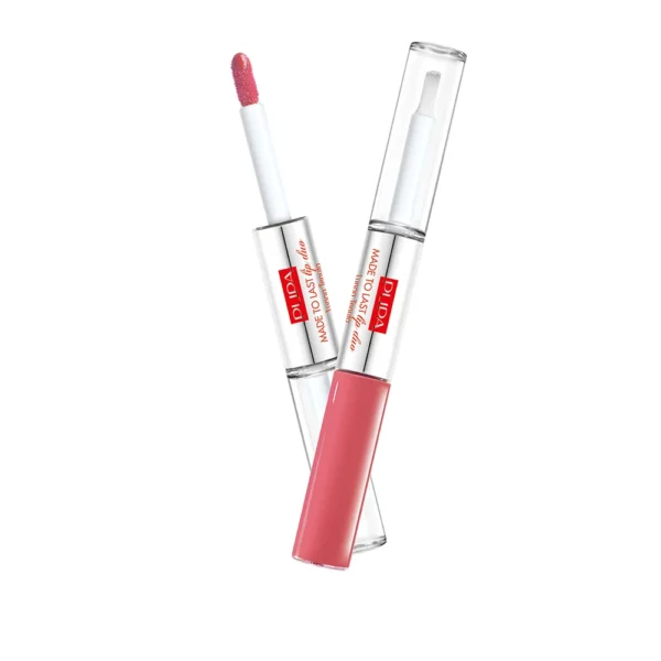 PUPA Made to Last Lip Duo pomadka do ust 008 Miami Pink, 4 ml