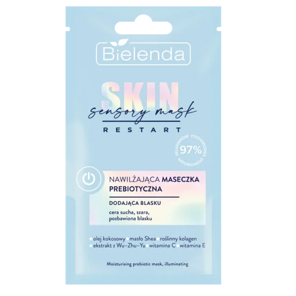 Bielenda Skin Restart Sensory Mask nawilżająca maseczka prebiotyczna, 8 g