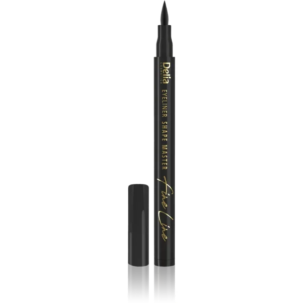 Delia Shape Master Fine Line eyeliner w pisaku czarny, 1 szt.