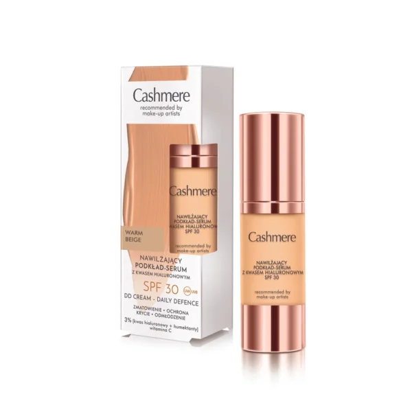 Cashmere nawilżający podkład-serum do twarzy SPF30 03 Warm Beige, 30 ml