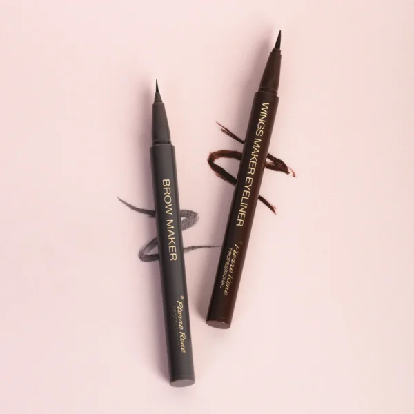 Pierre René Wings Marker eyeliner pisak do oczu, brązowy, 0,5 g - obrazek 7