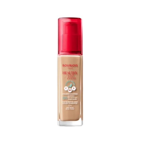 Bourjous Healthy Mix Foundation Podkład do twarzy 55N Deep Beige, 30 ml