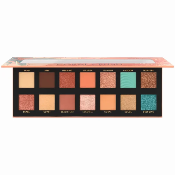 Catrice Coral Crush Slim paleta cieni do powiek 030 Under the Sea, 10,6 g - obrazek 2