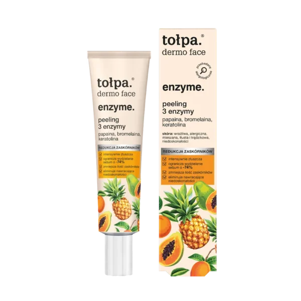 Tołpa Dermo Face Enzyme. Peeling 3 enzymy, 40 ml