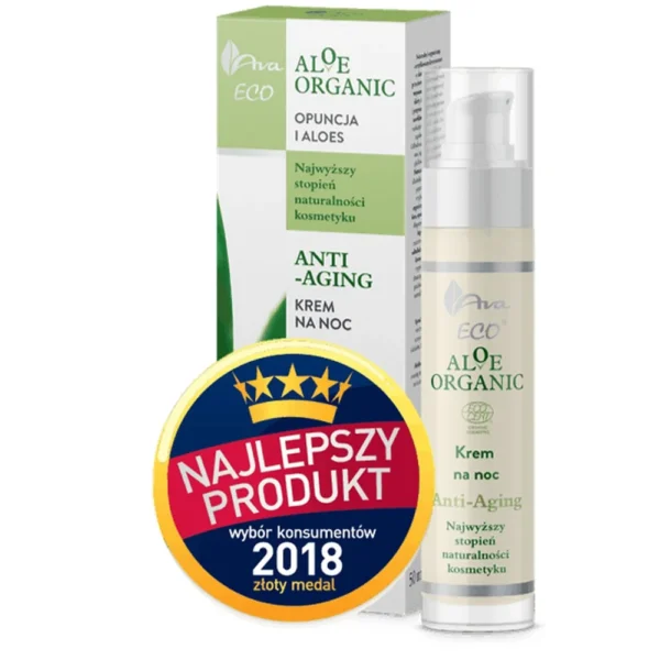 Ava Aloe Organic krem na noc, 50 ml