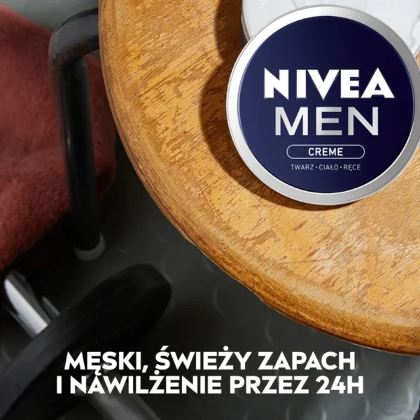 Nivea Men Creme krem uniwersalny do ciała, twarzy i rąk, 150 ml - obrazek 5