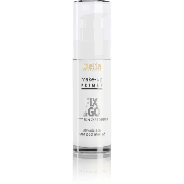 Delia Long Matt Clear matująca baza pod makijaż biała, 30 ml