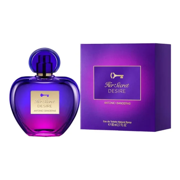 Antonio Banderas Her Secret Desire woda toaletowa dla kobiet, 80 ml