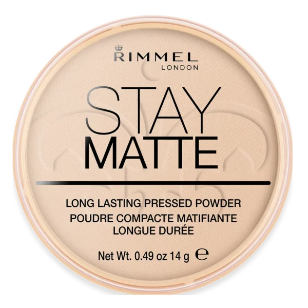 Rimmel Stay Matte puder matujący Peach Glow 003, 14 g