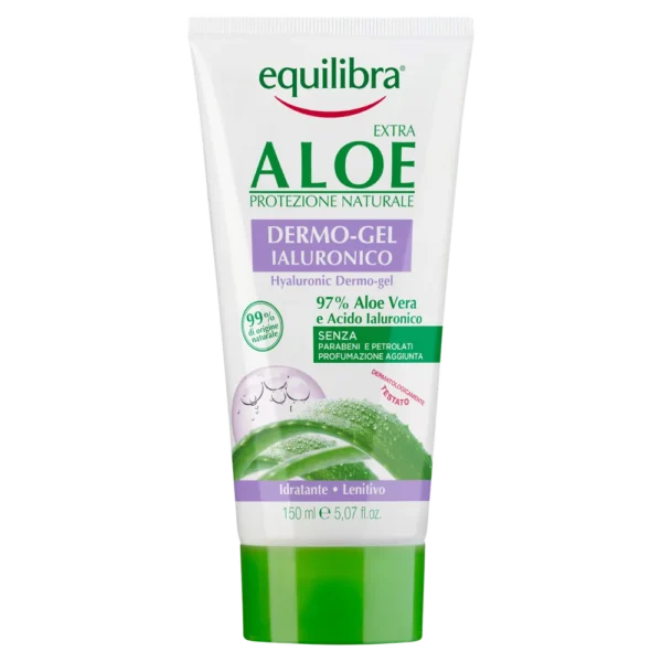 Equilibra Extra Aloe aloesowy dermo-żel z kwasem hialuronowym, 150 ml