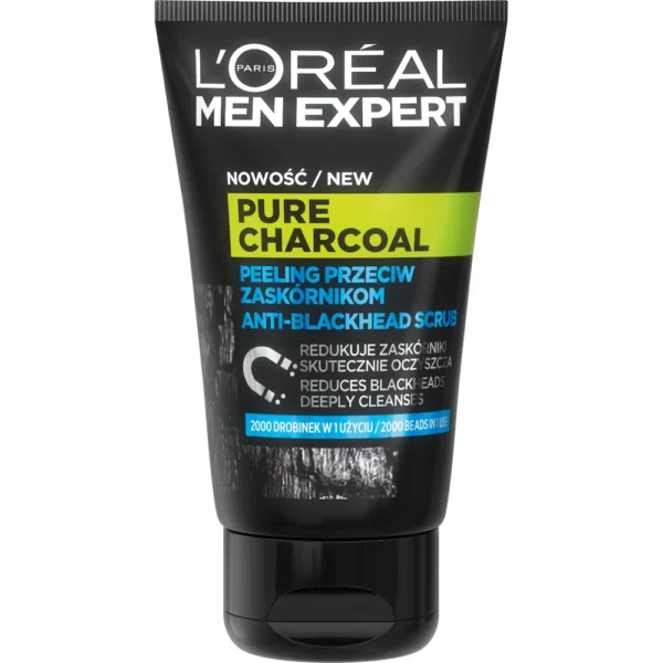 L`Oreal Men Expert Pure Carbon peeling przeciw zaskórnikom, 100 ml