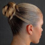 sleek bun