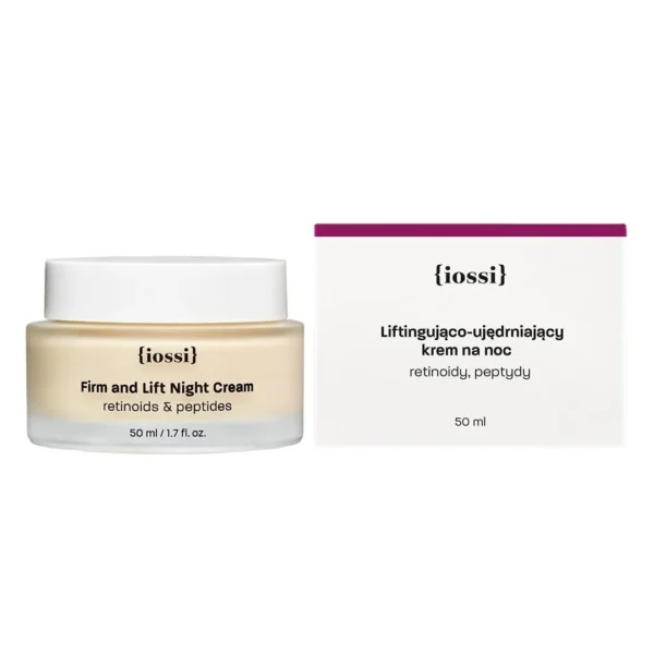Iossi Firm and Lift Night Cream retinol & peptides, 50 ml - obrazek 3