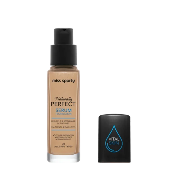 Miss Sporty Naturally Perfect Podkład-serum nr 30, 30 ml - obrazek 4
