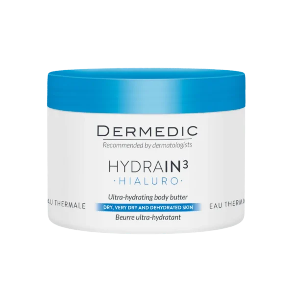 Dermedic Hydrain 3 Hialuro masło ultranawadniające do ciała, 225 ml