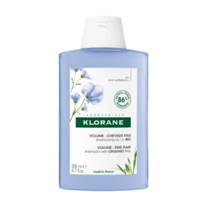 Klorane Szampon z Organicznym Lnem, 200ml