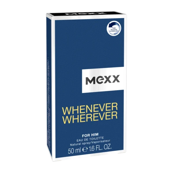Mexx Whenever Wherever For Him Woda toaletowa dla mężczyzn, 50 ml - obrazek 4
