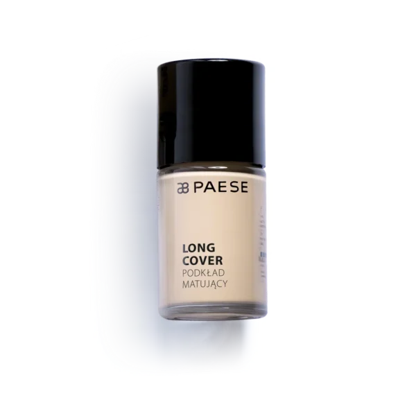 Paese Long Cover podkład matujący 02M jasny beż, 30 ml