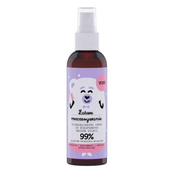 YOPE ultradelikatny spray do włosów dla dzieci, 150 ml