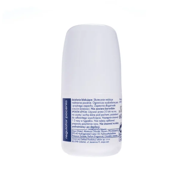 Ziaja Bloker anty-perspirant, roll-on, 60 ml - obrazek 4