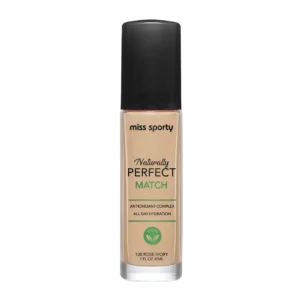 Miss Sporty Naturally Perfect Match podkład do twarzy nr 100 Rose Ivory, 30 ml