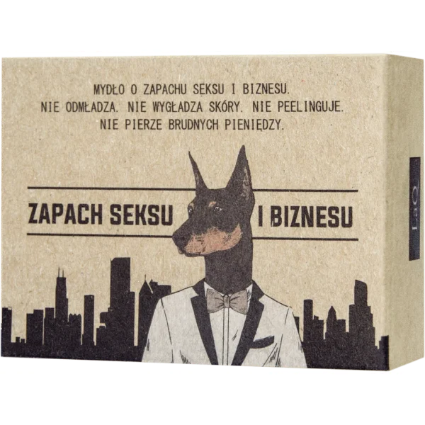LaQ Doberman mydło w kostce dla facetów, 85 g