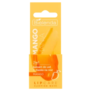 Bielenda Lip Care Sleeping Mask balsam do ust + maska na noc 2w1 Mango, 10 g