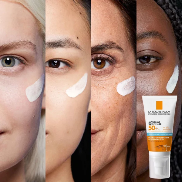 La Roche-Posay Anthelios, UVMUNE 400, Krem nawilżający SPF 50+, 50ml