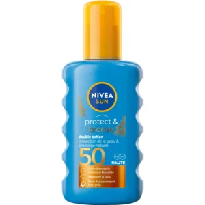 Nivea Sun Protect & Bronze spray do opalania, SPF 50, 200 ml