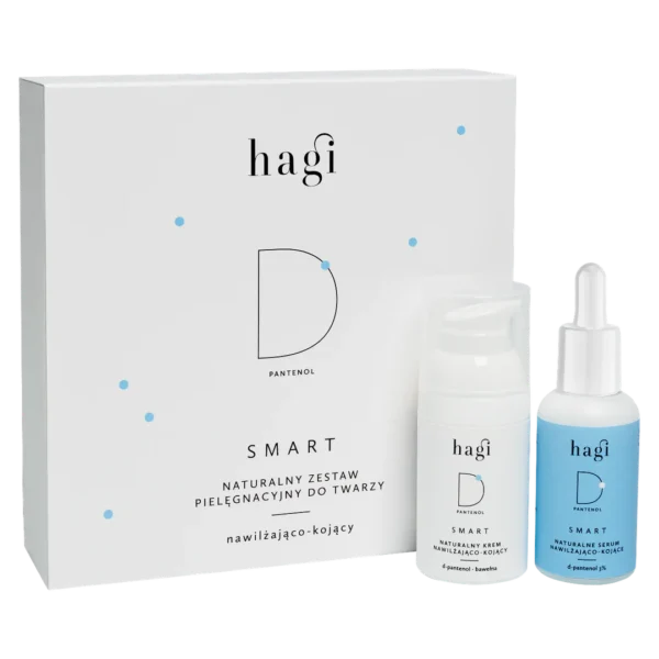 Hagi Smart D zestaw kosmetyków nawilżających krem do twarzy, 30 ml + serum do twarzy, 30 ml