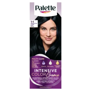 Palette Intensive Color Creme farba do włosów w kremie C1 Granatowa Czerń, 50 ml