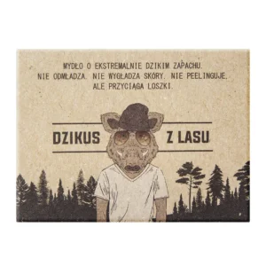 LaQ Dzikus z Lasu mydło w kostce dla facetów, 85 g