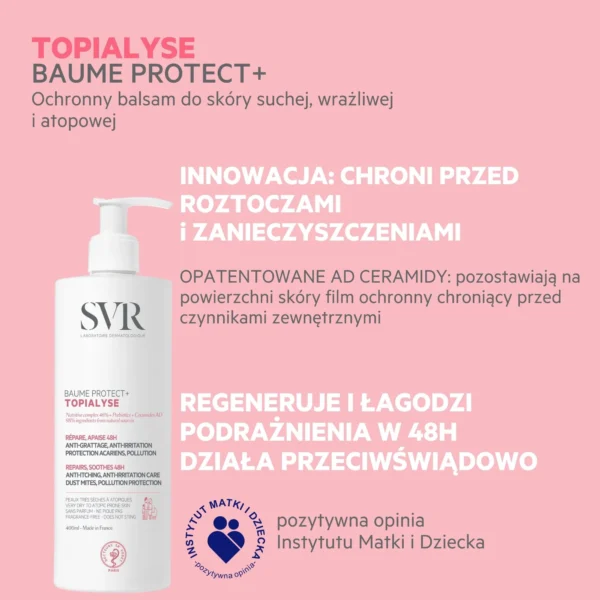 SVR Topialyse Baume Protect+ balsam, 400 ml - obrazek 2