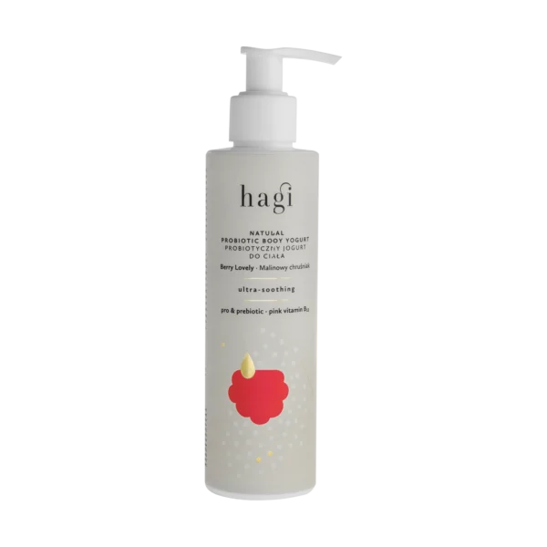 Hagi Malinowy Chruśniak naturalny probiotyczny jogurt do ciała, 200 ml
