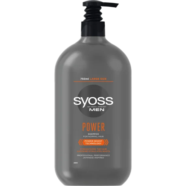 Syoss Men Power szampon do włosów normalnych, 750 ml
