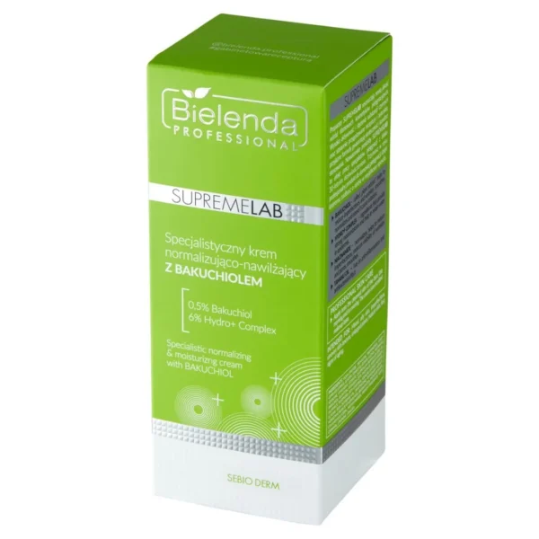 Bielenda Professional Supremelab Sebio Derm specjalistyczny krem normalizująco-nawilżający, 50 ml - obrazek 3