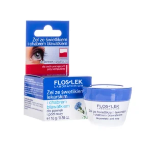 Floslek żel do powiek i oczu ze świetlikiem i chabrem bławatkiem, 10 g