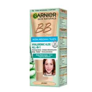 Garnier Nawilżający krem BB do skóry mieszanej i tłustej Jasny, 50 ml