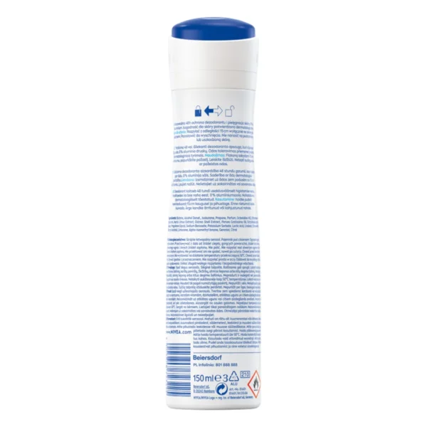 Nivea Fresh Natural antyperspirant w spray'u, 150 ml - obrazek 3