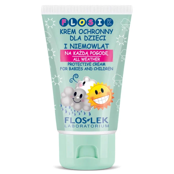 Floslek Flosik krem ochronny dla dzieci i niemowląt na każdą pogodę, 50 ml