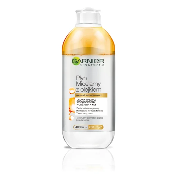 Garnier płyn micelarny z olejkiem, 400 ml