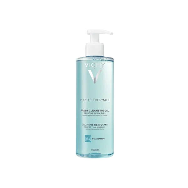 Vichy Purete Thermale żel odświeżający do mycia twarzy, 400 ml - obrazek 2