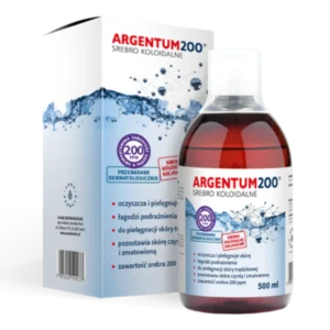 Aura Herbals Argentum 200, srebro koloidalne, tonik 200ppm, 500 ml