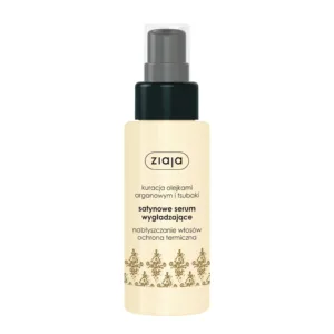 Ziaja Olejek Arganowy i Tsubaki satynowe serum wygładzające do włosów, 50 ml