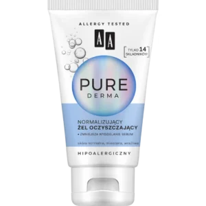AA Pure Derma normalizujący żel do mycia twarzy, 150 ml