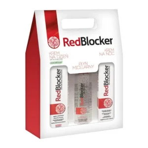 Redblocker krem na dzień, 50 ml + krem na noc, 50 ml + płyn micelarny, 200 ml