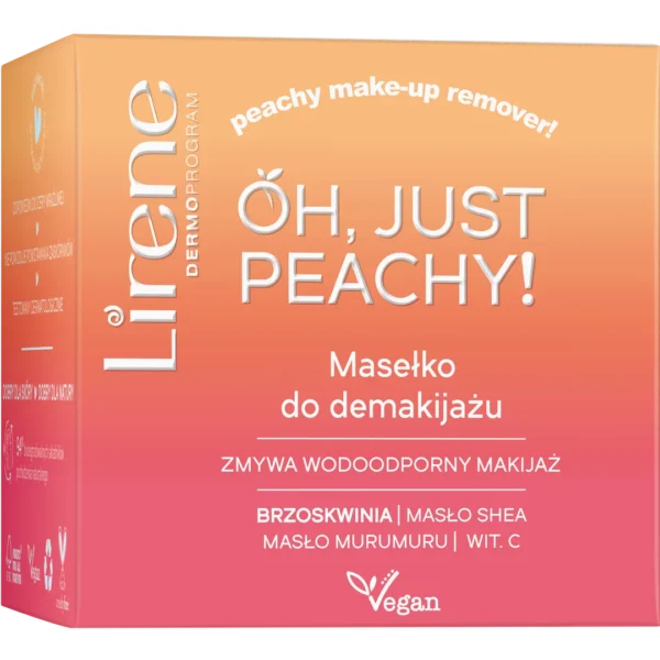 Lirene OH JUST PEACHY! masełko do demakijażu, 50 ml