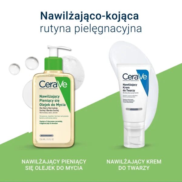 CeraVe nawilżający pieniący się olejek do mycia, 236 ml - obrazek 6