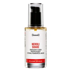 Iossi Neroli Shake dwufazowy eliksir rewitalizujący z ekstraktem z cytryny, pomarańczy i olejem z pestek malin, 50 ml